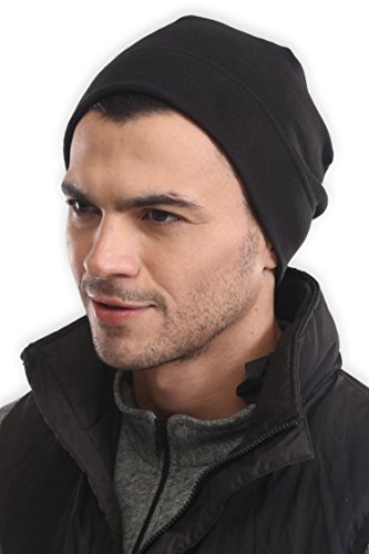 Tough Headwear Fleece Beanie Winter Hat - Tactical Military Cold Weather Skull Cap - Army Style Hats for Men & Women