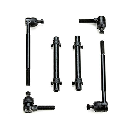 A-Resto-Parts Tie Rod Steering Rebuild Kit Compatible With 1963, 1964 Full Size Vehicles, OEM Spec Replacements, 6 Piece Kit
