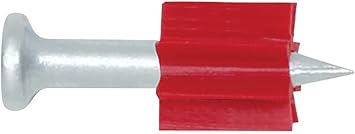 Powers Fastening Innovations 50034 Drive Pin 1-1/2-Inch Length 0.300 Head 0.145 Shank Diameter, 100 Per Box