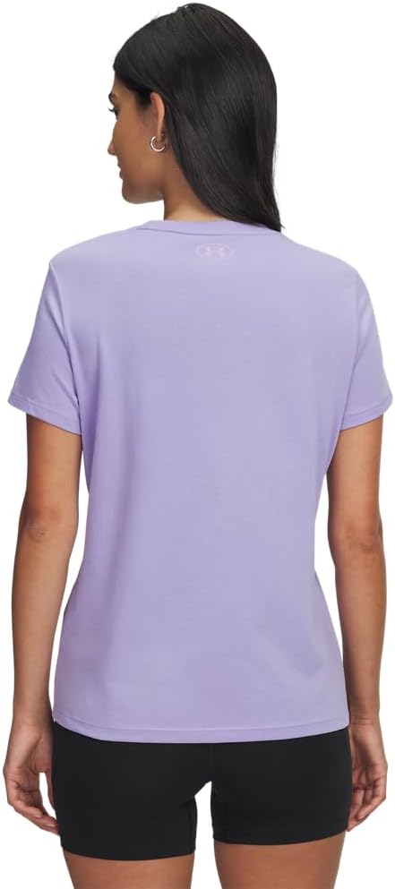 Under Armour Women's Rival Shimmer Short Sleeve T Shirt