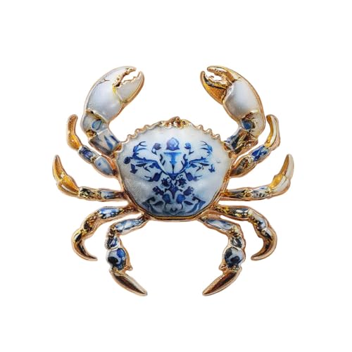 Broche crabe pour veste et écharpe, l'accessoire idéal de vos sorties mer