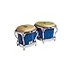 LP Latin Percussion LP811702 Fiberglass Bongo Red Chrome Hardware