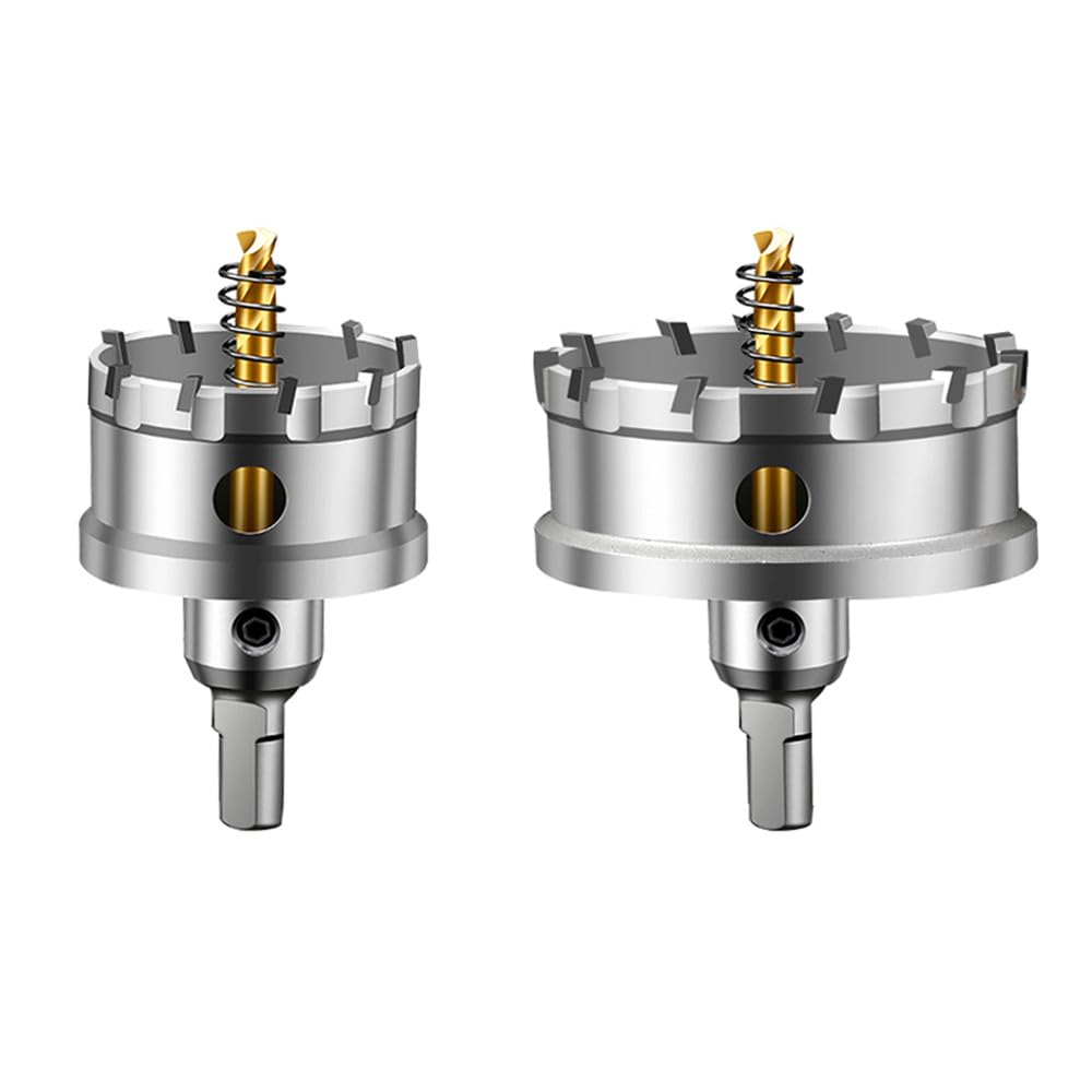 Fresa in metallo duro, Set di seghe a tazza in lega da 15-50 mm con punta in metallo duro, kit punte for carotaggio 1 pz(127mm)