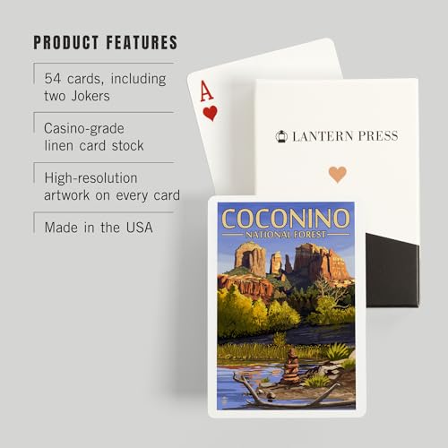 Baraja de póker 52 cartas Coconino National Forest miniatura 3