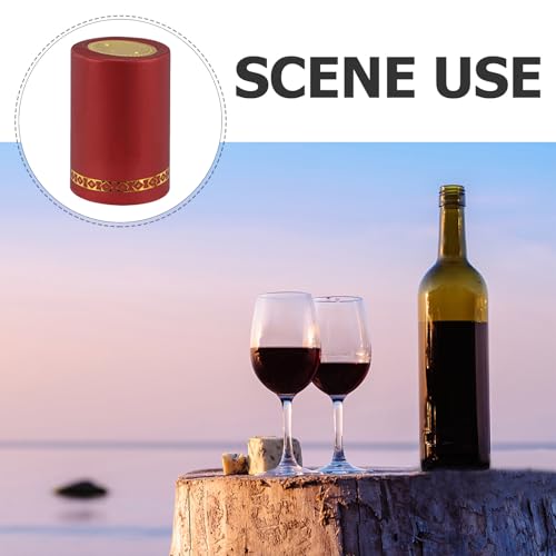 Fundas termorretráctiles con sellado resistente de 32mm para botellas de vino, pack de 200 4