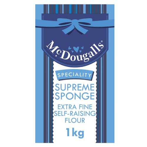 McDougalls Supreme Sponge Self-Raising Flour, 1 kg Bag (Pack of 1) image 2