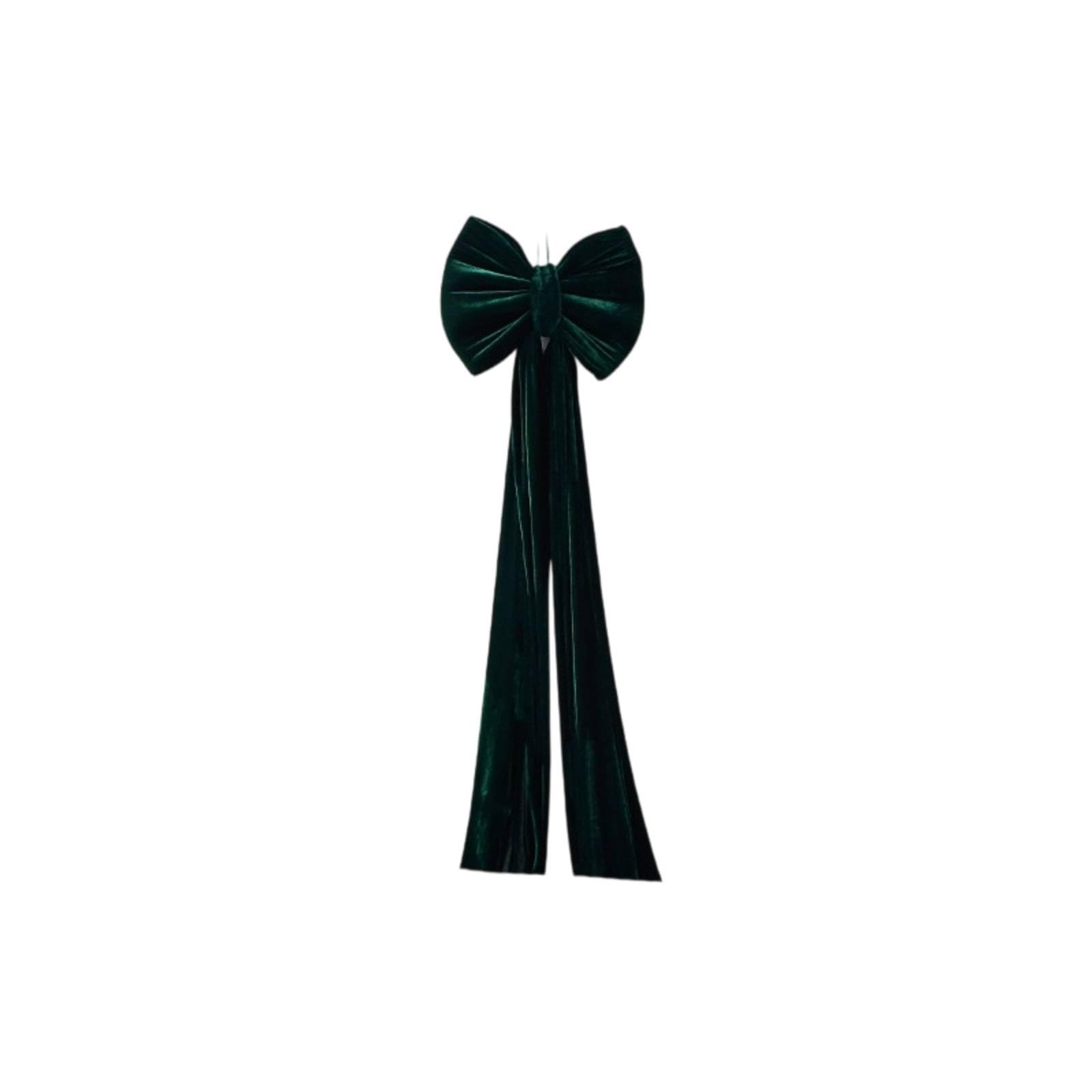 Lazo decorativo navideño grande de 110cm para pasillos y fiestas