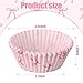 Tioncy 300 Pcs Pink Bow Cupcake Liners Coquette Bow Cupcake Wrappers Baking Cups Baking Standard Liners Holders for Baby Shower Wedding Bachelorette Bridal Showers Birthday Party Decoration