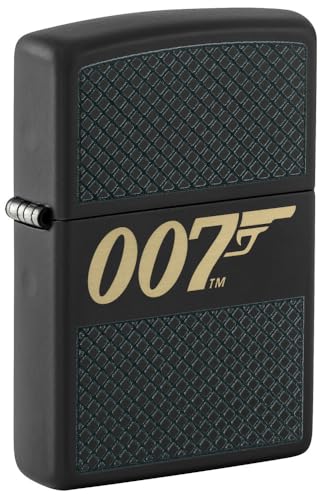 Encendedor Zippo James Bond Negro Mate