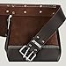 STRONGLAD Leather Tool Belt – 6-Pocket Oil-Tanned Utility Pouch – Fits 29–46