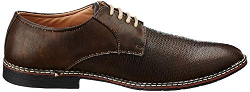 Image of Centrino Men Coffee Formal Shoes-8 UK /India (42 EU) (4210-002)