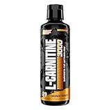Nutrex Research Liquid Carnitine 3000 | Orange Mango | Stimulant Free | 31 Servings 16 Fl Oz