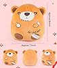 LeYoHa Get Well Soon Gift Bear - Teddy Bear Stuffed Animals with Band-Aid, Kids' Pillow Cushion, Gifts for Patient Girls Boys, Light Brown, 8 Inch #2
