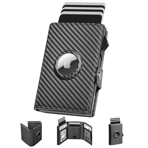 Manmaxim Cartera para Hombre, Cartera para Airtag Smart Wallet for Men, RFID Monedero...