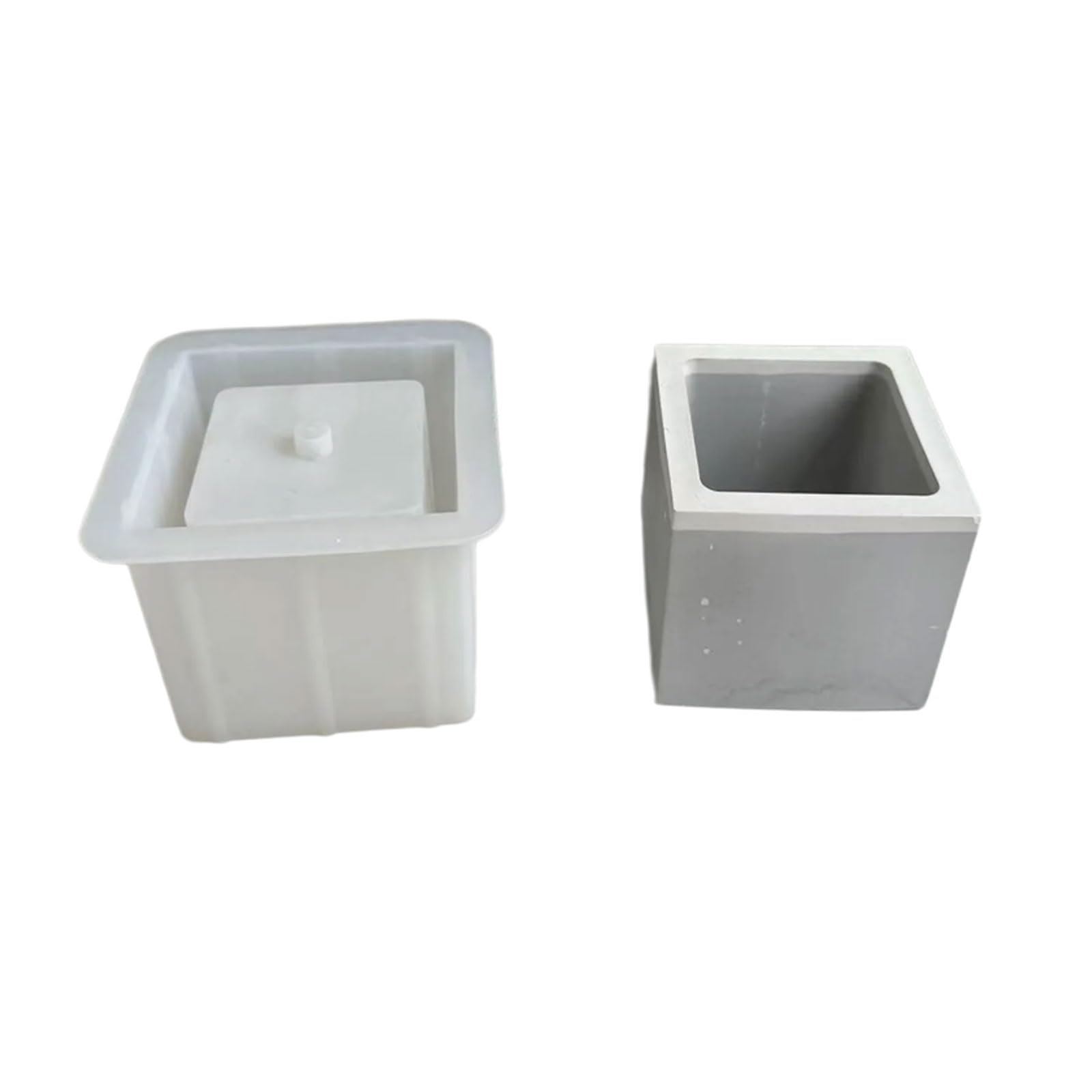 YROHGKPN Flower Pots Silicone Succulents Planter Molds Resins Hexagonals Concrete Castings Hexagonals Shape Flower Pots Resins Square Succulents Silicone