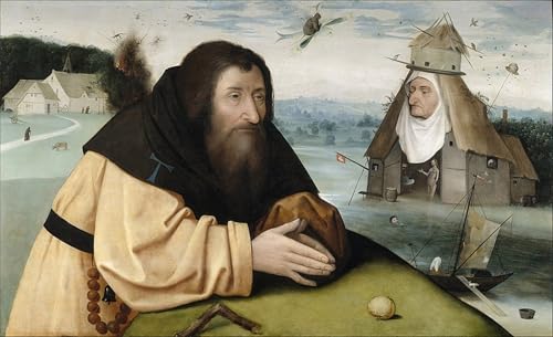 Impression d'affiches triptyque du Jugement dernier de Bosch toile 60x90cm