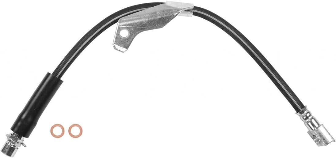 2PCS Front Brake Hydraulic Hose Brake Line Fits Chevrolet Fits Chevy Equinox 2005 2006 Fits Pontiac Torrent 2006 Fits Saturn Vue 2003 2004 2005 2006 2007