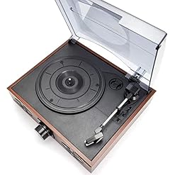 Tourne-Disque Vinyle Tourne-Disque Gramophone rétro avec 2 Haut-parleurs stéréo intégrés 3 Vitesses 33/45/78 USB Chaque… - Les Beatles, Paul McCartney, John Lennon, RIngo Starr, George Harrison Tourne-Disque Vinyle Tourne-Disque Gramophone rétro avec 2 Haut-parleurs stéréo intégrés 3 Vitesses 33/45/78 USB Chaque… – Image 2