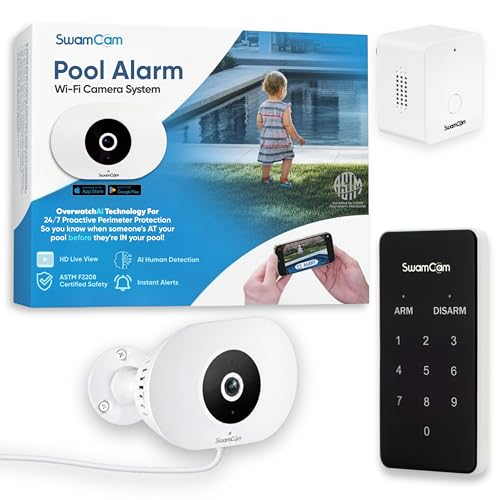 SwamCam Wi-Fi Pool Alarm System with Real-Time Alerts