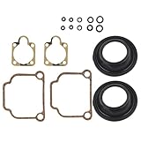 Copertura completa di ricostruzione: include 2 x ogni diaframma, guarnizione ciotola, guarnizione dello stocco, O-ring di serie del getto, O-ring della valvola, O-ring dell'albero dell'acceleratore e O-ring a vite minima/miscelata