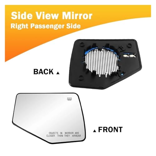 Miroir recul Ford Explorer verre rétroviseur cassé solution dégivrante paire
