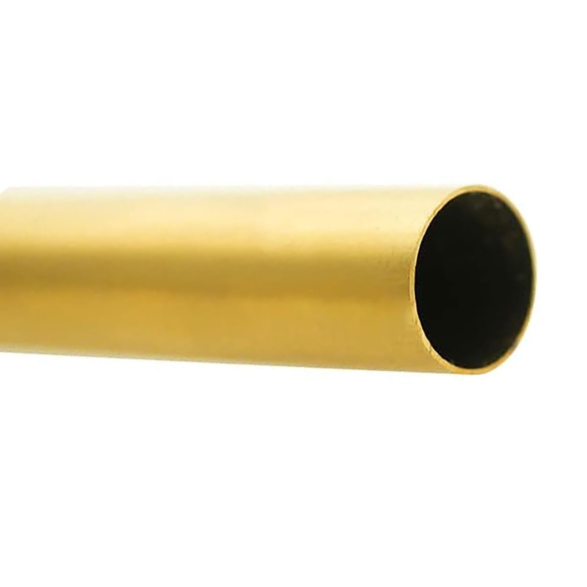 Messing-Rundrohre, Länge 500 mm, Außendurchmesser 35 mm, Wandstärke 1 mm – 3 mm, nahtlose Messing-Metallrohre, runde, hohle, gerade Rohre(35 * 3mm)