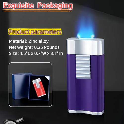 Encendedor a Butano Recargable con Llama Ajustable Roja miniatura 6