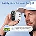 1200Yards Range Finder Golf with Slope, 7X Magnification Range Finder, Lightweight Portable Rechargeable Rangefinder, Flag Lock Vibration, Switch for Legal, Range Finders for Hunt/Golf Accessory