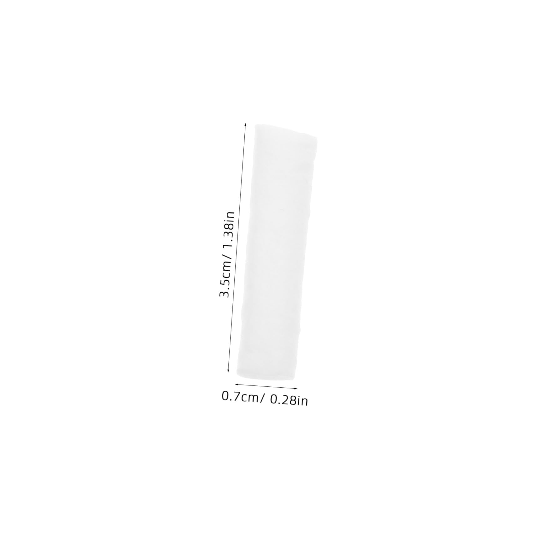 Rouleaux de Coton Buccal 5 Pièces en Coton Blanc pour Soins Dentaires | Haute Absorption, Usage pour Nettoyage des Dents, Format Compact, Adapté aux Soins Buccaux