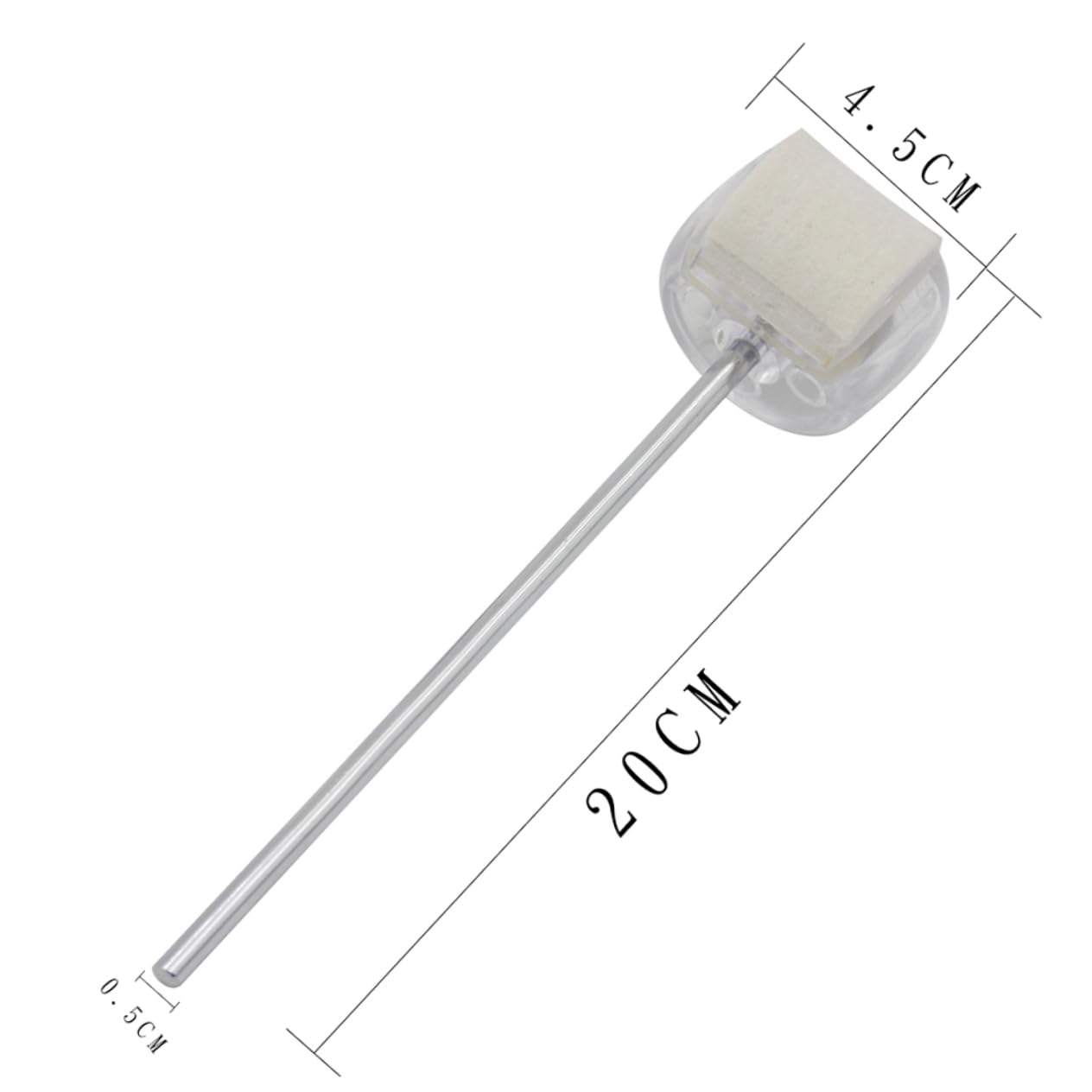 Wakauto Replacement for Drum Pedal Drum Accessories Felt Beater Single/Lasting Use