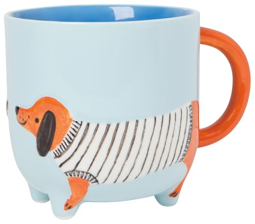 Jubilee Dachshund Critter Taza de Cerámica 15 oz