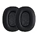 kwmobile 2x Cuscinetto Compatibile con Marshall Monitor - Cuscinetti Sostitutivi Cuffie Headphones Over Ear in Similpelle - nero