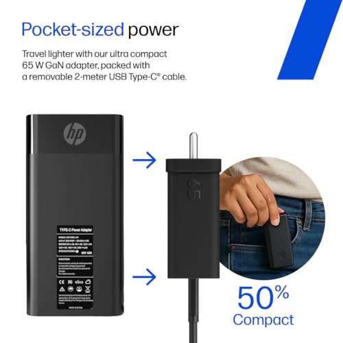 Image of HP Omnibook 3, Snapdragon X Processor 45 Tops (8GB LPDDR5x,512GB SSD) 2K WUXGA, 14'' /35.6cm, Win 11, M365*Office 24,Silver,1.42kg, hz0056QU, Lighter mini Charger, FHD IR Camera, Next Gen AI Laptop