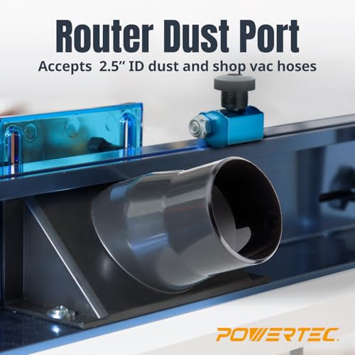 POWERTEC Benchtop Router Table with Steel Stand