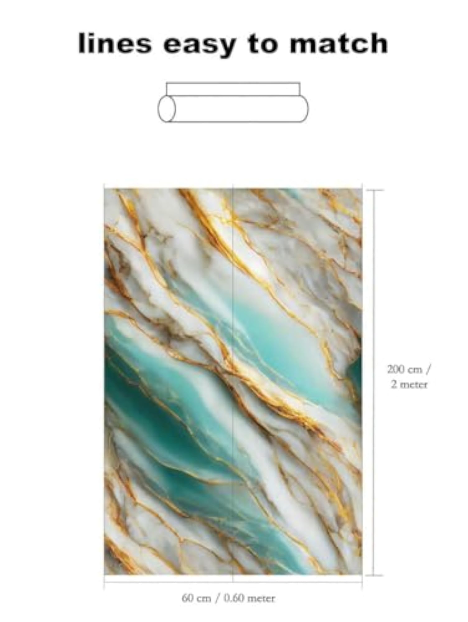 Self-Adhesive Wallpaper, Decorative Peel & Stick Covering