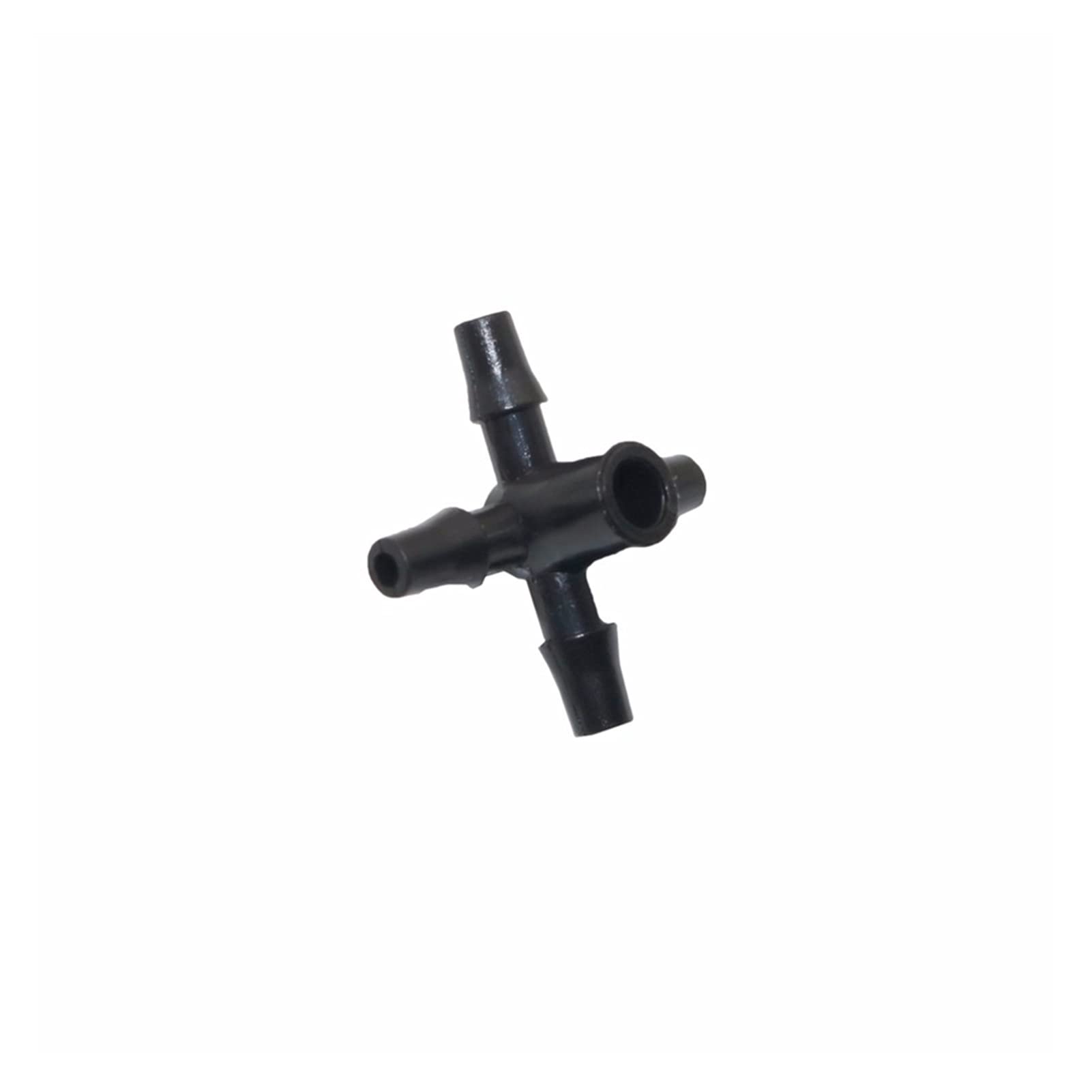 Rmzjovhow One Color Drip Irrigation Fittings Spray Water Connection 200Pcs 3 / 5Mm Five-Way Cross Connector Hose Distributor Multiple Joints Cross Connector Garden Hose Nozzle Connection Accessories Plumbing Fittings