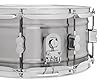 Pacific Drums Concept Series Metal Snare, 14" x 6.5", 1.2mm Natural Satin Brushed Aluminum | A rolled aluminum shell for round tone and dry resonance with a brushed exterior #1