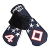 Blue and White Stars Hybrid Iron Head Covers