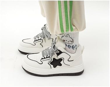 Amazon.com | Star Shoes Thick Laces Walking Cute Sneakers for