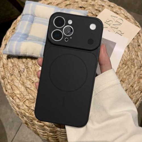 Image of Converter Case for iPhone 11 Pro Max | Premium Protective Mag-Safe Cover | iPhone 17 Pro / iPhone17 Pro Max Series Style Design | in-Built Camera Guard | Wireless Charging Compatible (Black)