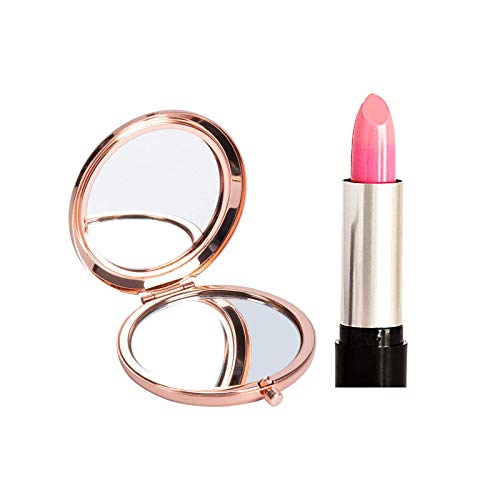 Zooron Sister Gifts From Sister Brother, Sisters Birthday Gift Ideas, Rose Gold Compact Mirror With Treasured Message For Birthday, Christmas, Graduation And Special Celebration #TOP5