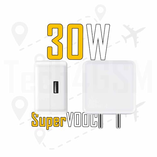 Image of Original 30W Quick Adapter Compatible with RealMe Narzo 20a, 7 Pro (Only Adapter)