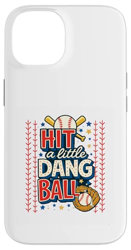 Hit The Dang Ball ���s �싅 ���� �f�C�Y �_�O�A�E�g �W���[�N �X�}�z�P�[�X iPhone 14 �p