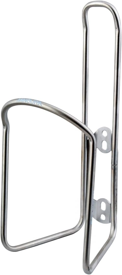 Minoura SNB-150 Big Size Cage Oversized Silver Stainless Steel Braze-on