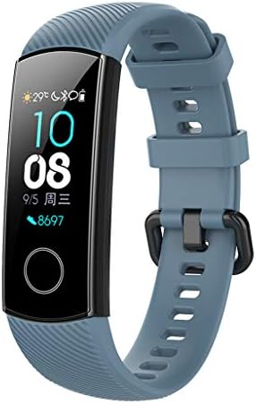 MEIYIN Anti-Scratch Soft Silicone Watch Band Sports Wrist Strap Replacement for Honor 5/4 Sports Bracelet Accessories