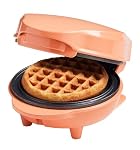 Bestron – Bestron Mini-Waffeleisen für klassische Waffeln 10cm, kleine