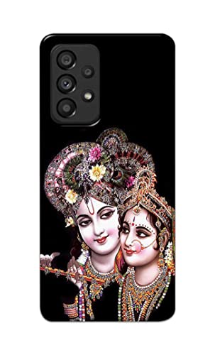 Image of PRINTFIDAA� Printed Hard Back Cover Case for Samsung Galaxy A53 5G Back Cover (Radha Krishna) -2808