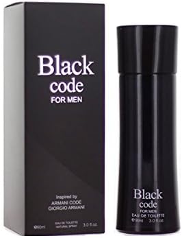 Black Code for Men 3.0 Ounces Eau de Toilette Spray