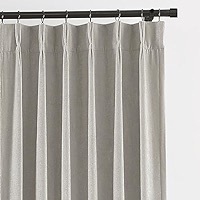Gray Blackout Curtains 105 Inches Long 2 Panels Set, 60 Inch Wide Pinch Pleated Curtain With Hooks,Thermal Insulated Room Darkening Vertical Window Treatments For Living Room Bedroom 60 X 105 Gray 60