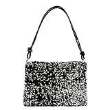 large clutch purse pattern 【Cadeau idéal pour votre bien-aimée】Cette pochette à sequins scintillants allie mode et fonctionnalité, ce qui en fait un excellent choix de cadeau pour votre petite amie, épouse, sœur ou amie à l'occasion de son anniversaire, de la Saint-Valentin, de Noël ou d'autres occasions spéciales.